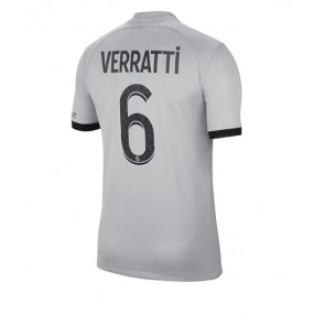 Paris Saint-Germain Marco Verratti #6 Bortatröja 2022-23 Kortärmad